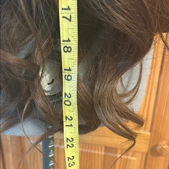 Brown Wavy Hair Extensions with Natural Loose Waves